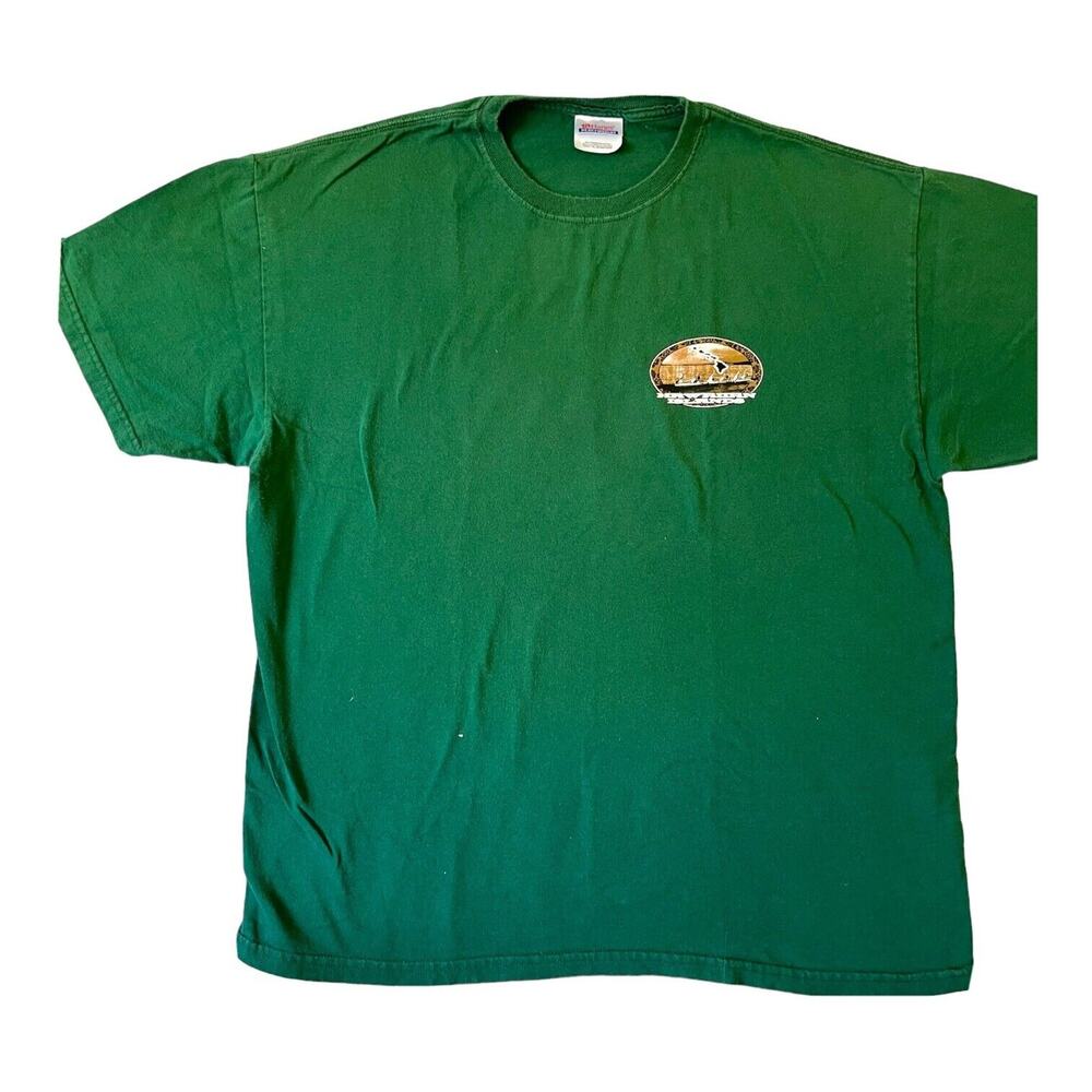 Maui Hawaiian Island’s Hunter Kelly Green T-Shirt Mens Size XL EUC Vintage